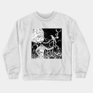 Grumpy Pumpkinhead Crewneck Sweatshirt